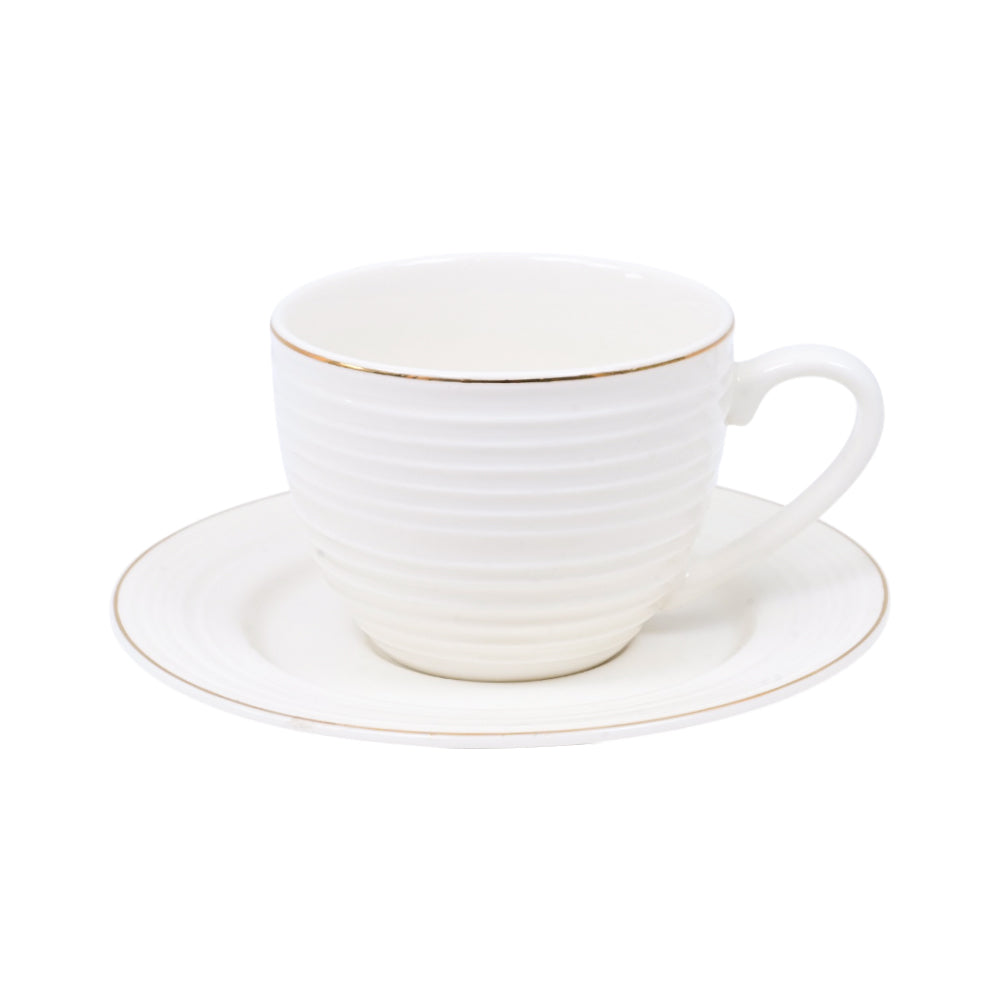 CUP & SAUCER SET 6 PC ROYAL BISTRO IR GKHC004