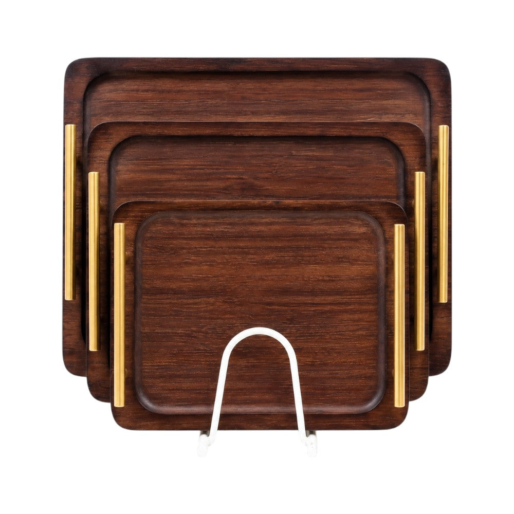 TRAY SET 3PC WOODEN IR TP335-1/HX21