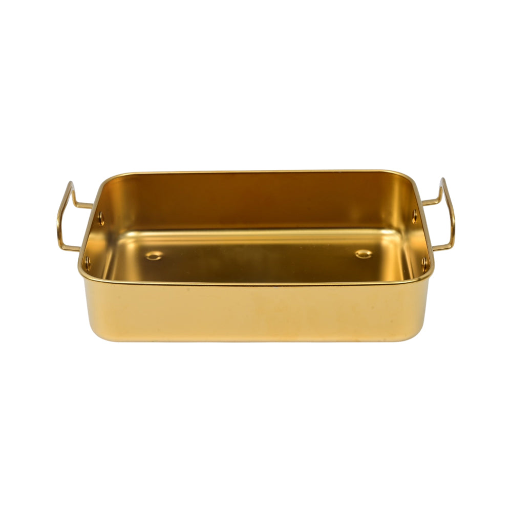 TRAY STEEL RECTANGULAR GOLDEN 16922-73 ZIK