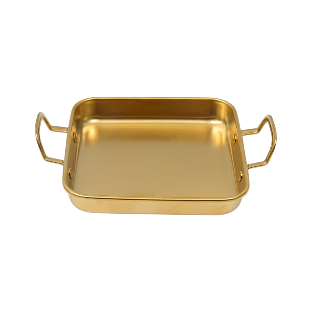 TRAY STEEL SQUARE GOLDEN 16922-78 ZIK