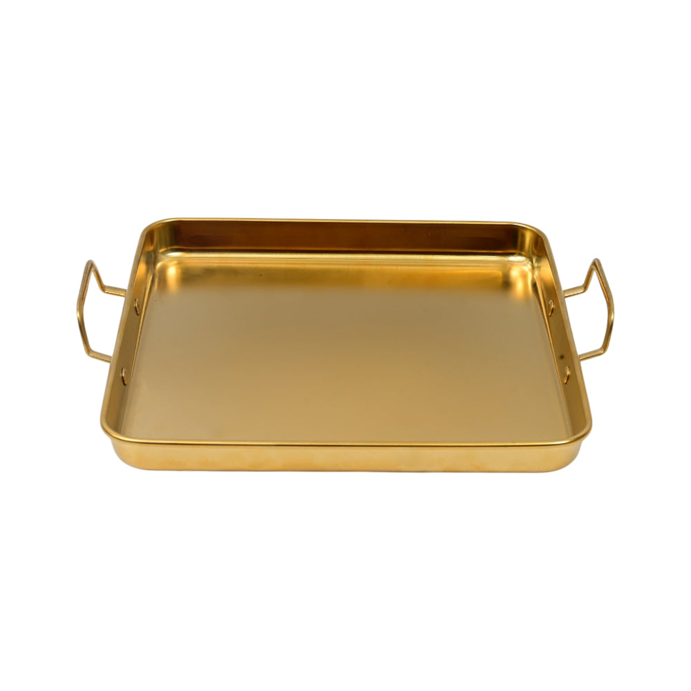TRAY STEEL SQUARE GOLDEN 16922-80 ZIK