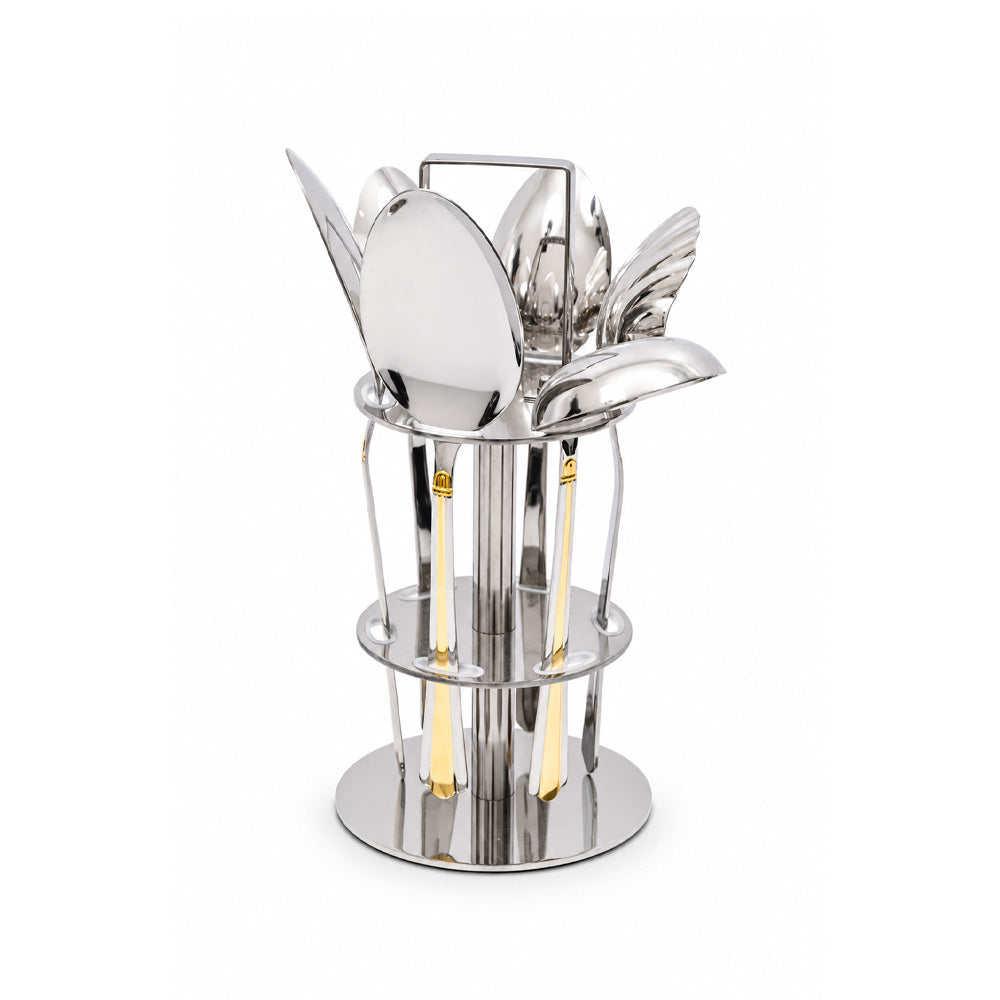 KITCHEN SPOON SET 7PC ALPEN BERG KK198
