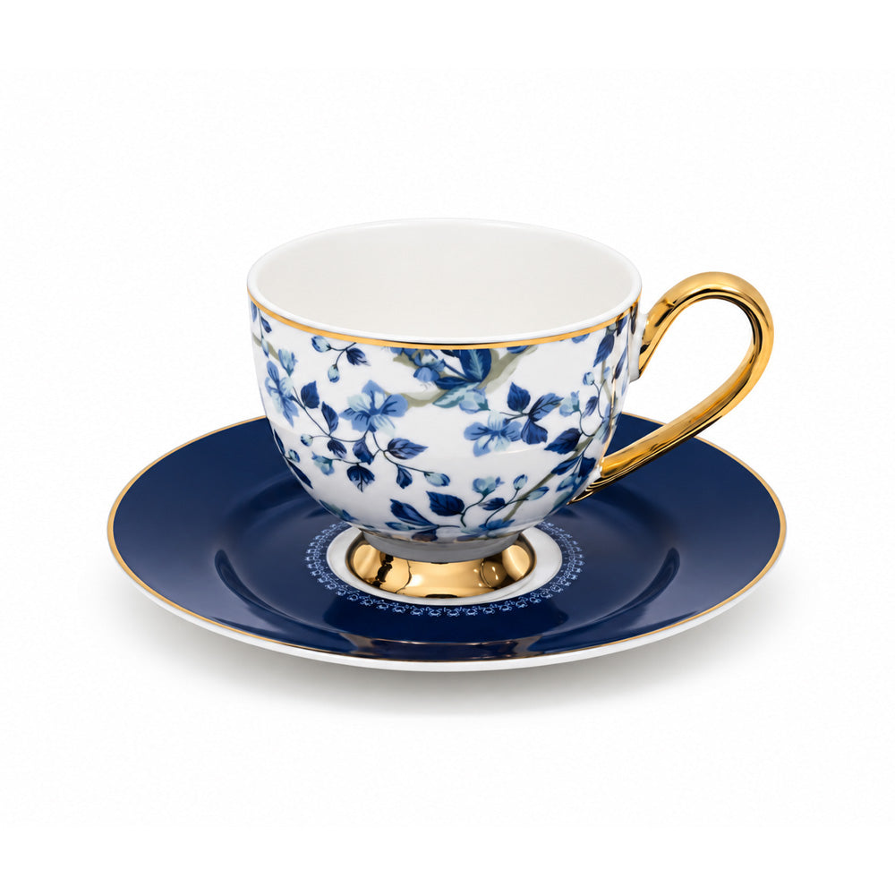 CUP & SAUCER SET 6PC MORE & MORE DS21C399 AW