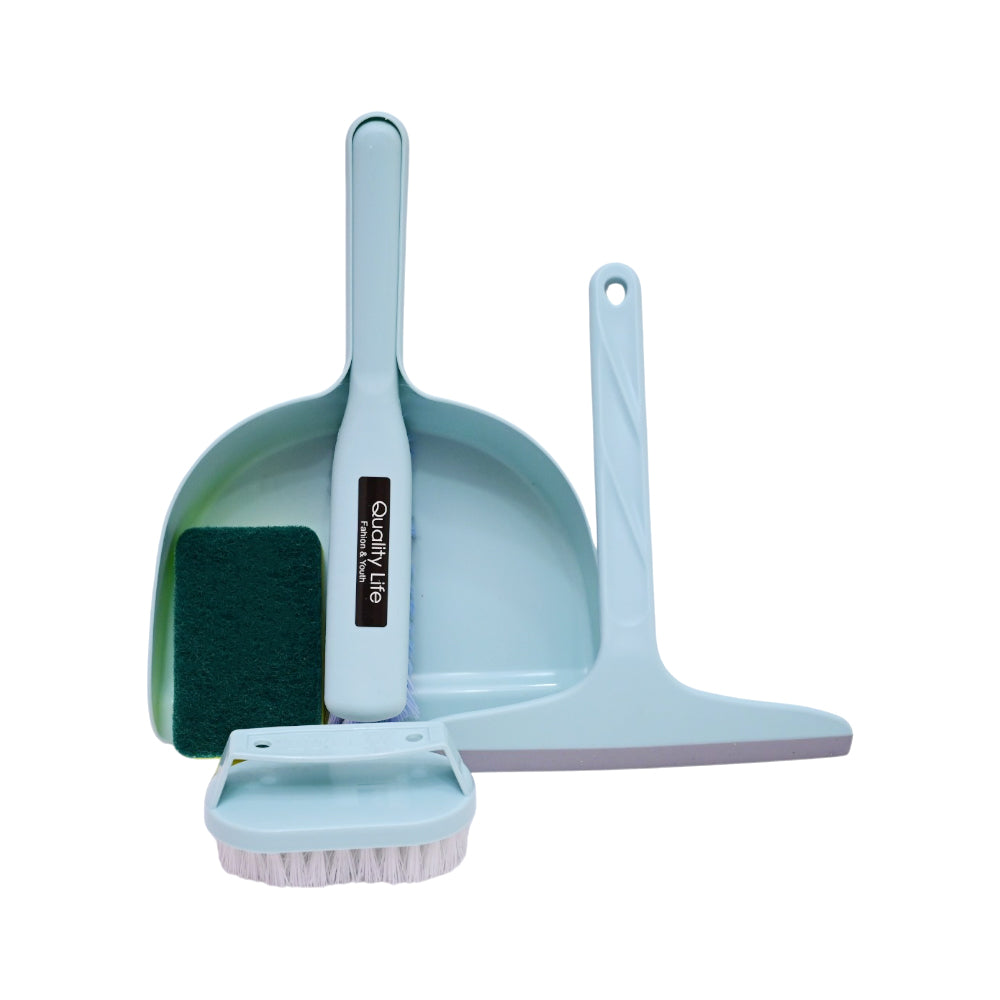 QUALITY LIFE DUSTPAN SET 5PC IR 6121-267