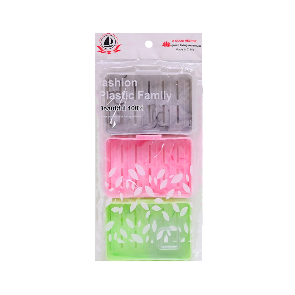 SOAP DISH 3PC IR 6121-129