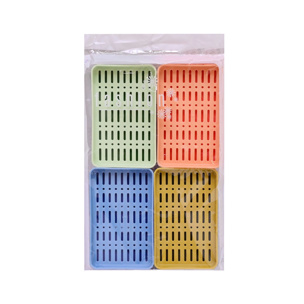 SOAP DISH 4PC IR 6121-125