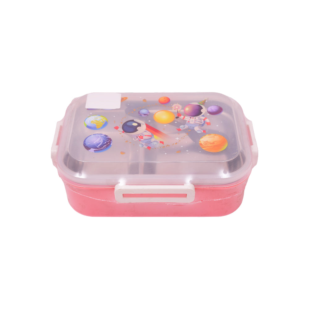 D-2 SS KIDS LUNCH BOX ASST IR