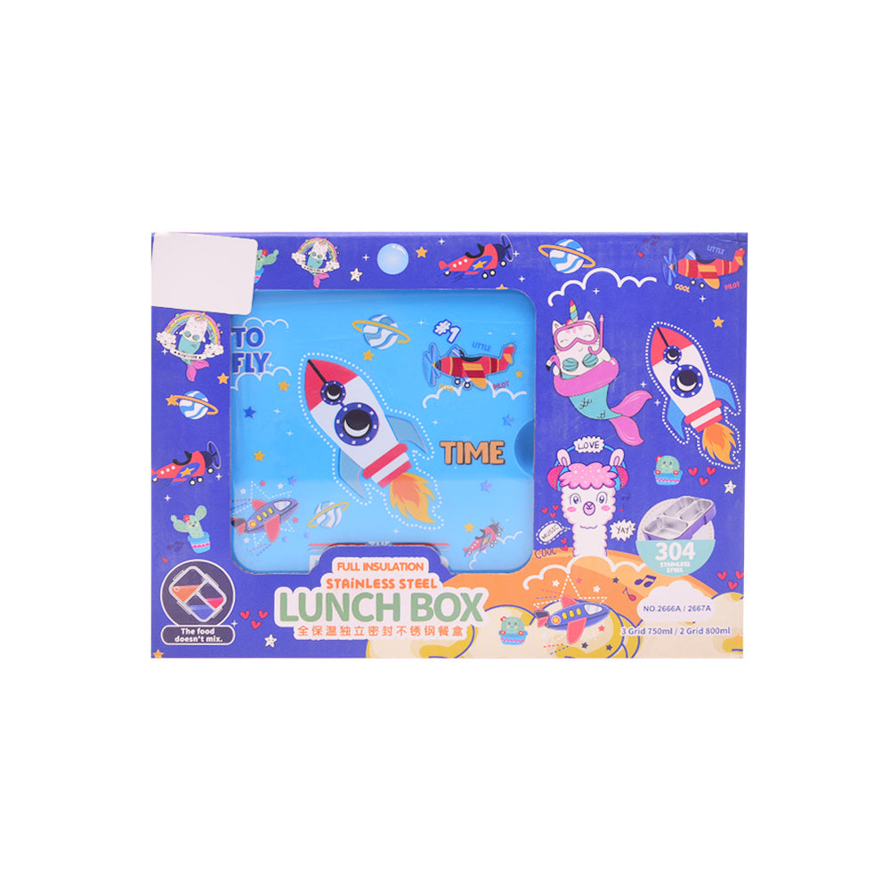 D-30 SS KIDS LUNCH BOX ASST IR