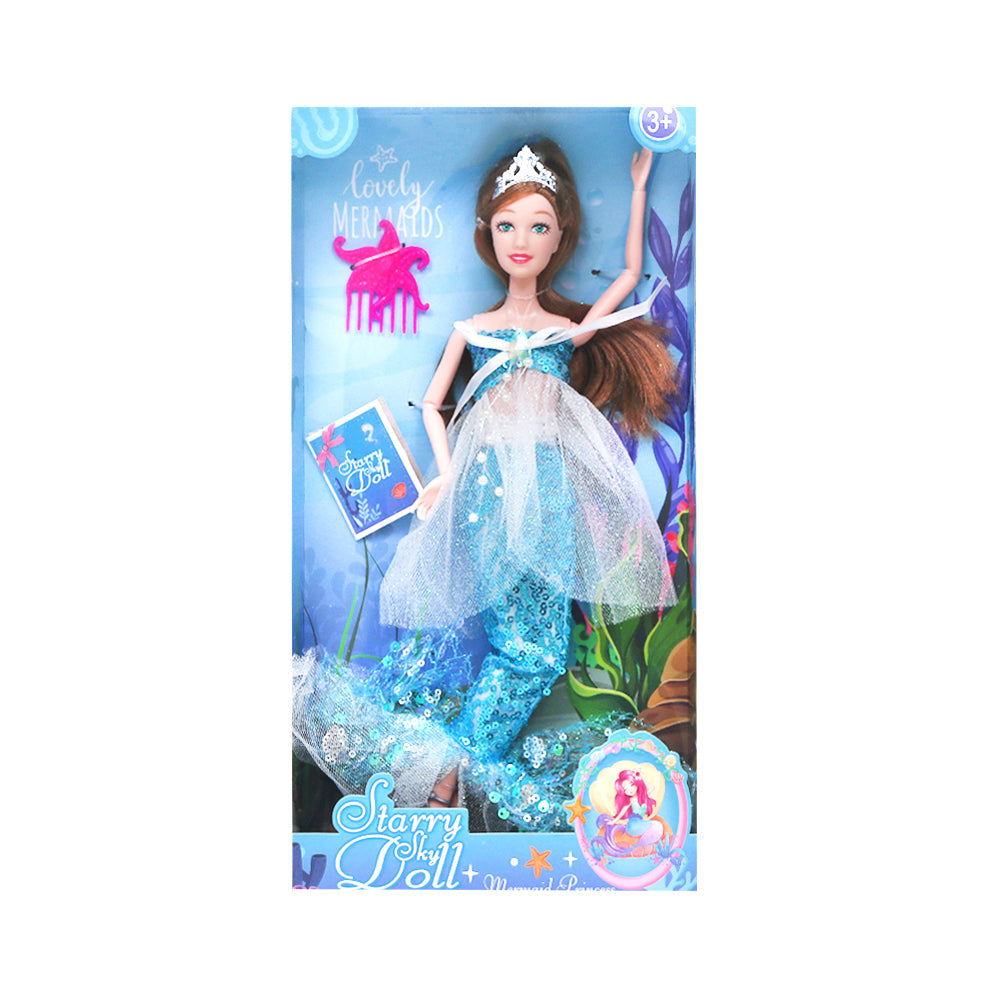 SK055B STARRY SKY MERMAID DOLL IR