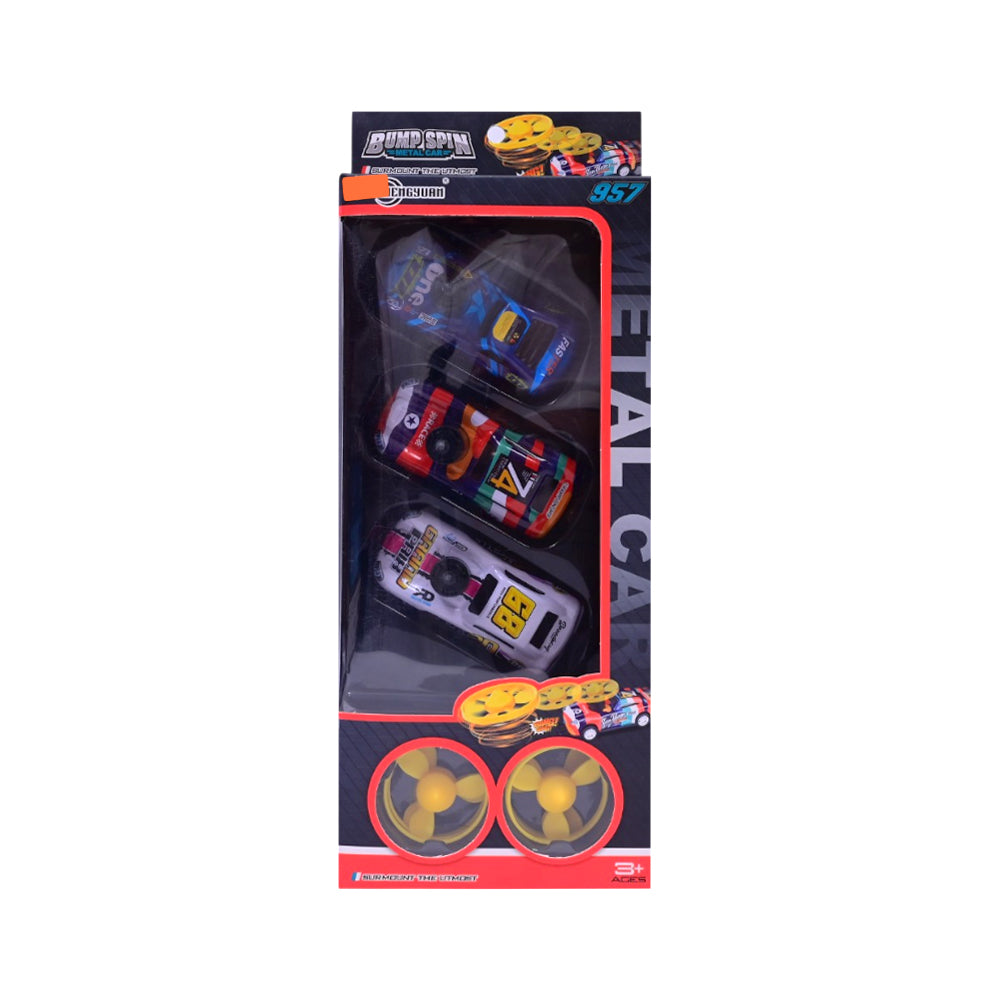 KZ957-060 METAL CAR DINKEY 3PC IR