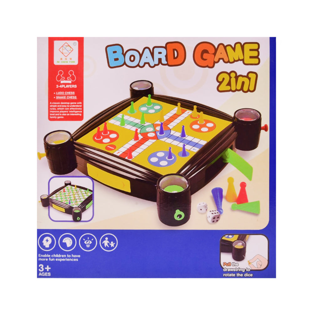 JF378-123 Board Game 2IN1 Ir