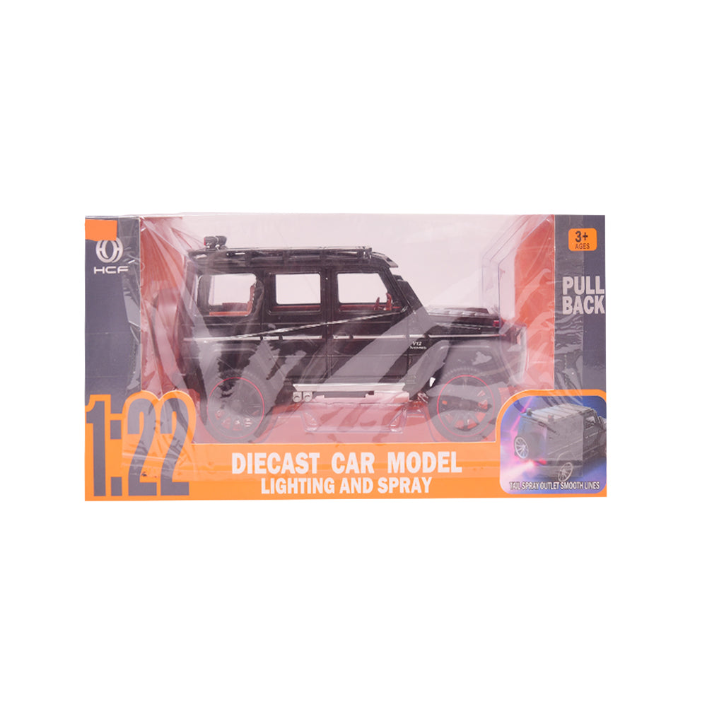 HCL-501 DIE-CAST PULLBACK SPRAY CAR IR