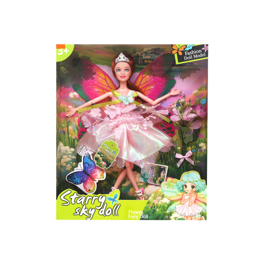 SK096A FLOWER FAIRY DOLL IR
