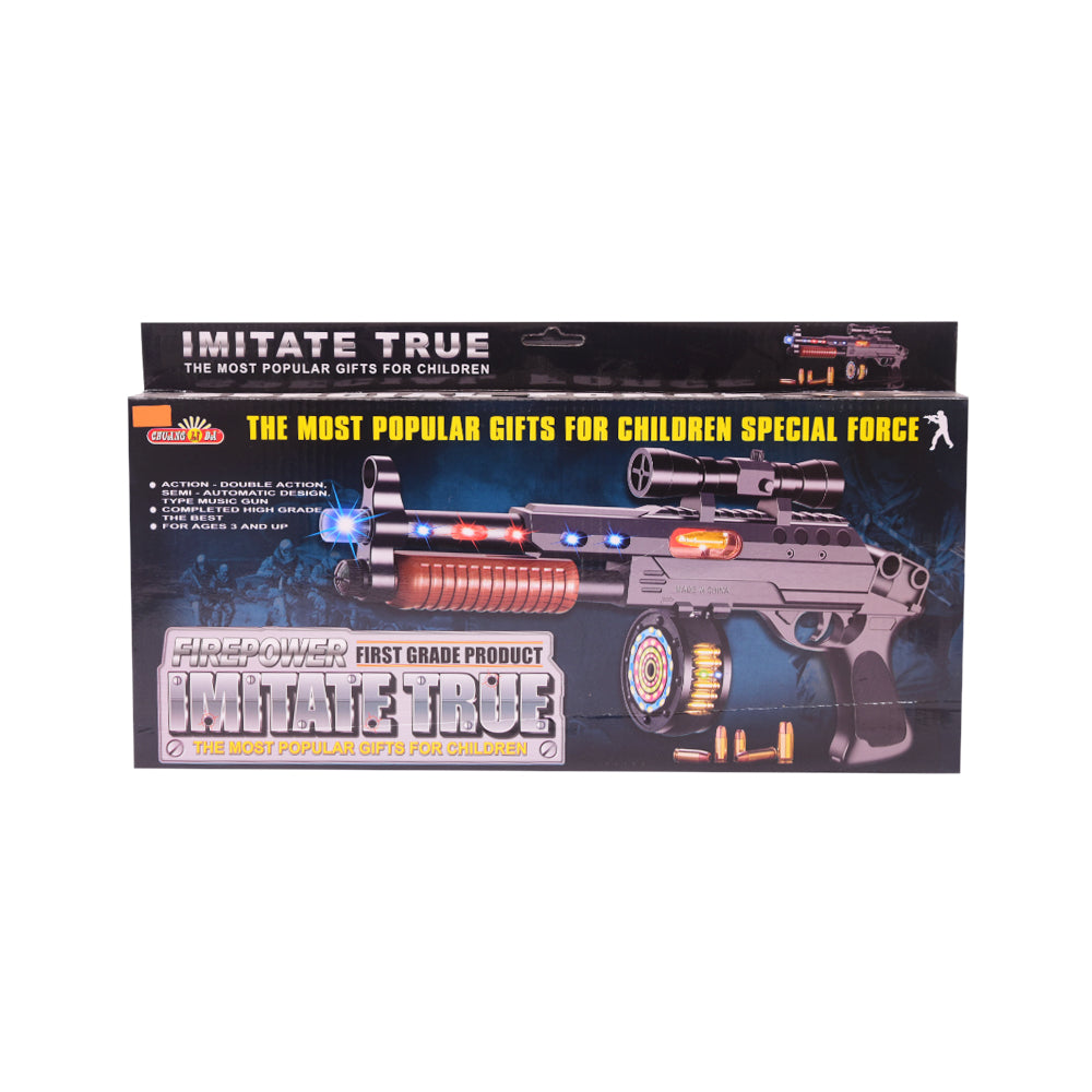 803B-1 IMITATE TRUE FIRE POWER GUN IR