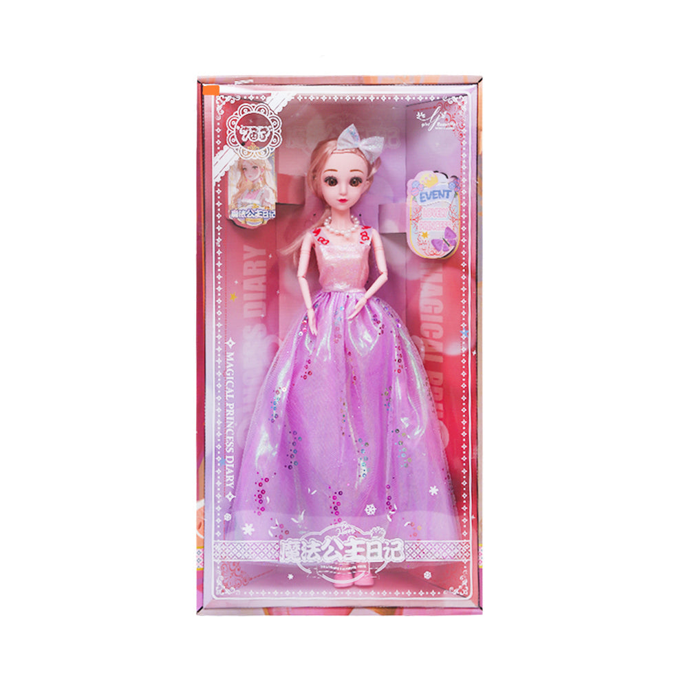 6038 BEAUTYFUL DOLL W-BOW HEADBAND IR