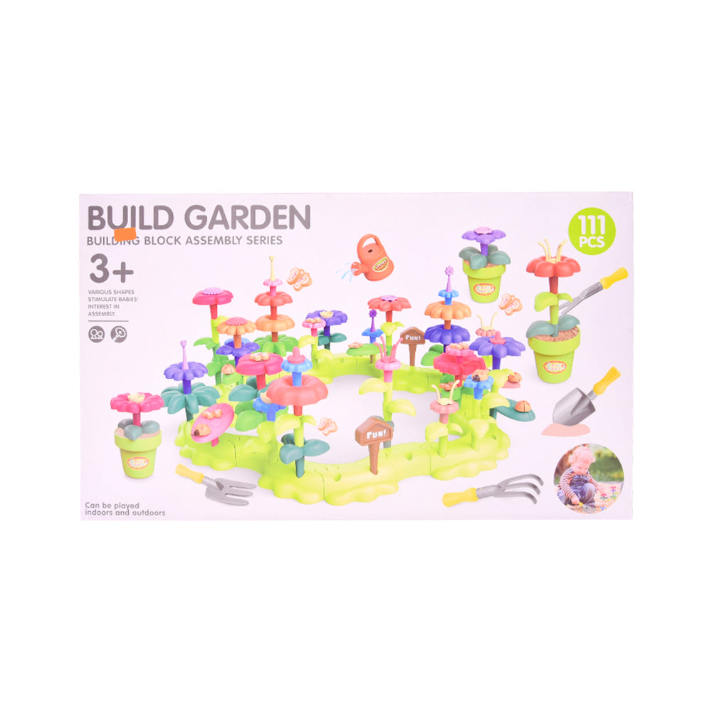 A42-3 GARDEN BUILDING BLOCKS SET 111PC IR