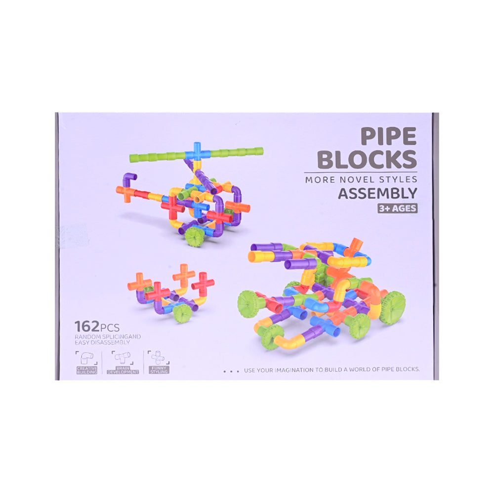 JX688-237 PIPE BUILDING BLOCKS 162PC IR