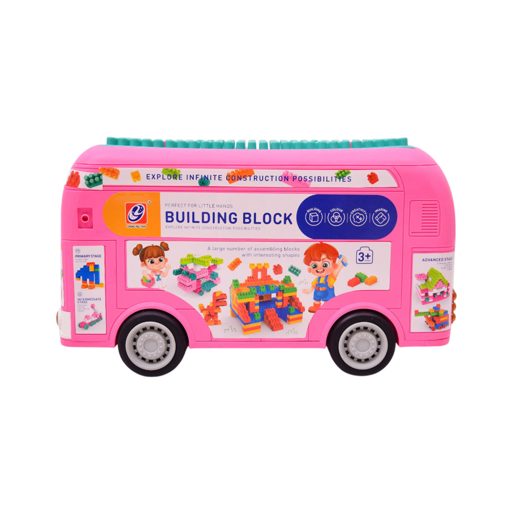 Construction Block Bus JX688-77-78 BUILDING BLOCKS IN BUS 168PC IR – Al-Fatah