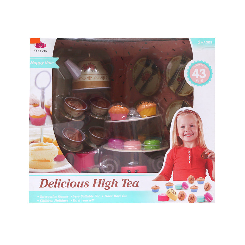 CH029 DELICIOUS HIGH TEA SET 43PC IR