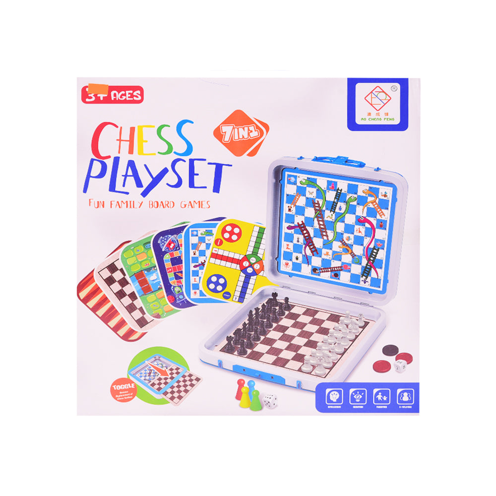 JF378-182 CHESS PLAYSET 7IN1 IR