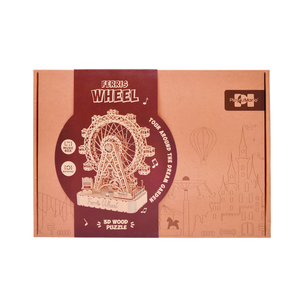 68029 FERRIS WHEEL WOODEN PUZZLE IR