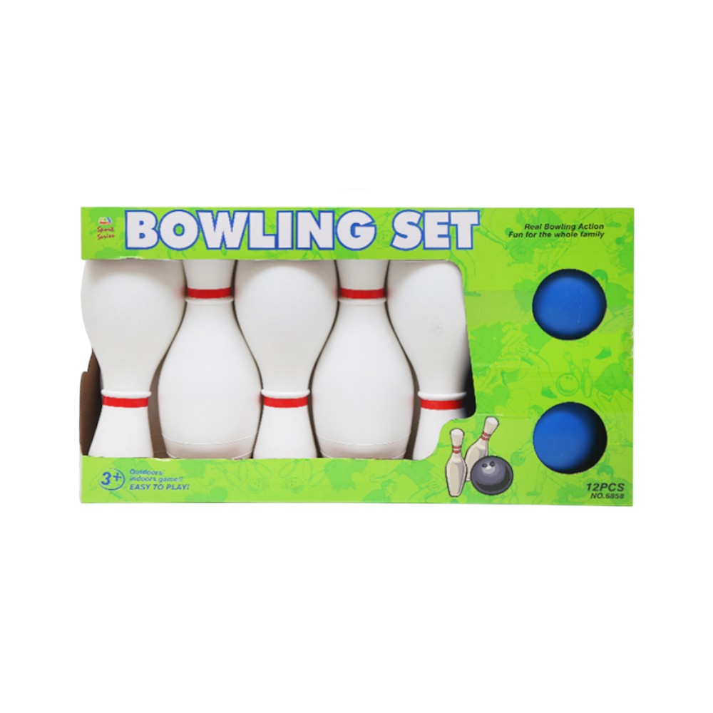 6858 BOWLING GAME SET 12PC IR