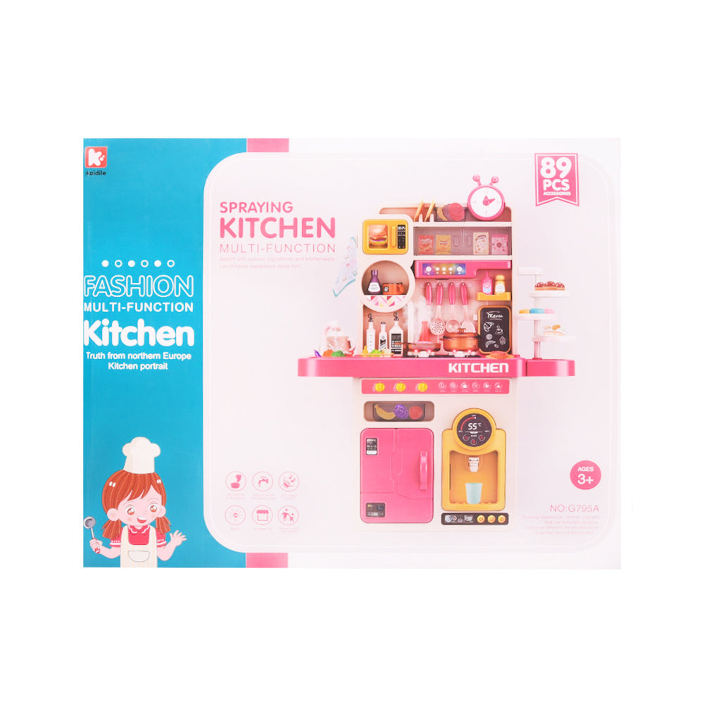 G795A KAIDILE SPRAYING KITCHEN SET 89PC IR