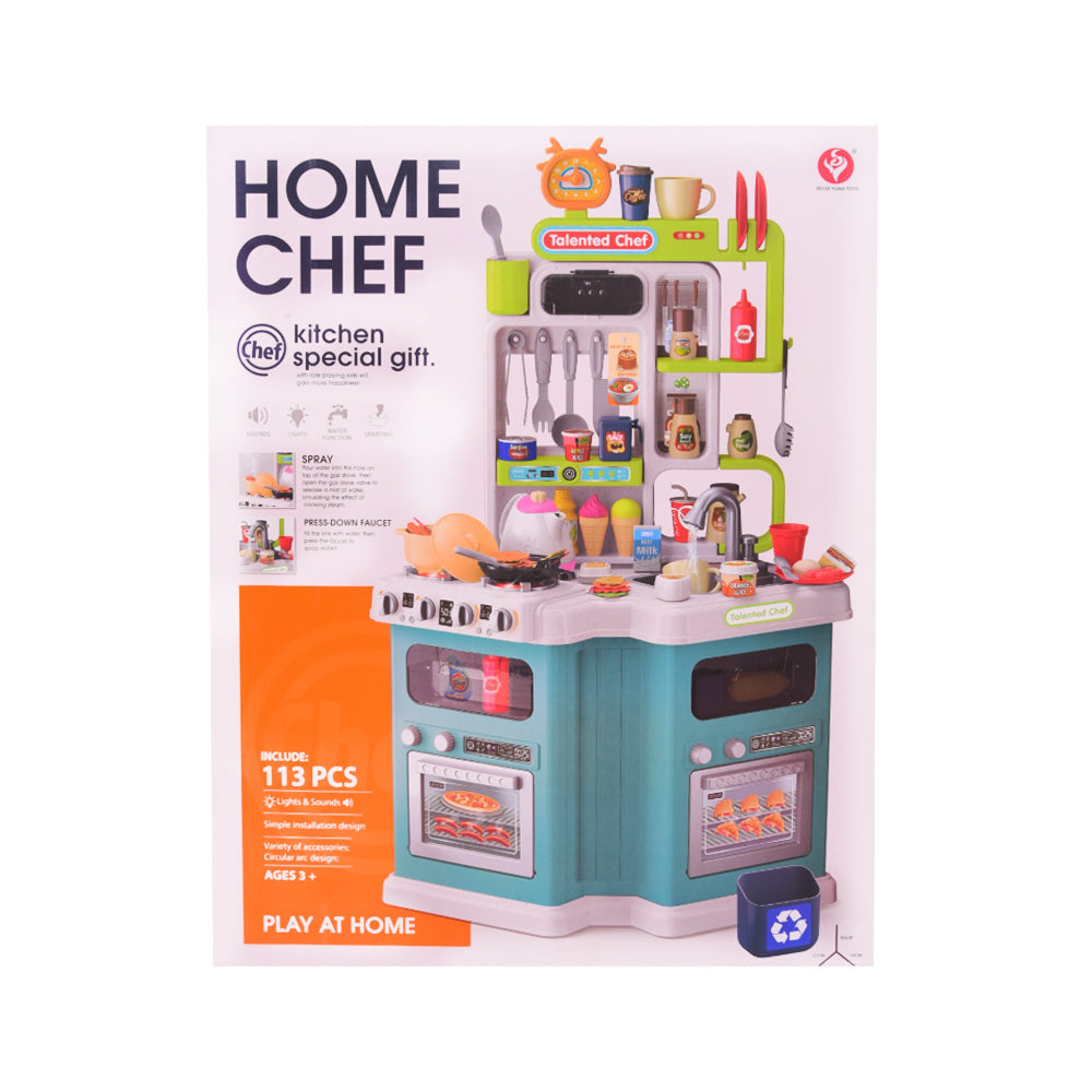 922-180 HOME CHEF KITCHEN SET 113PC IR