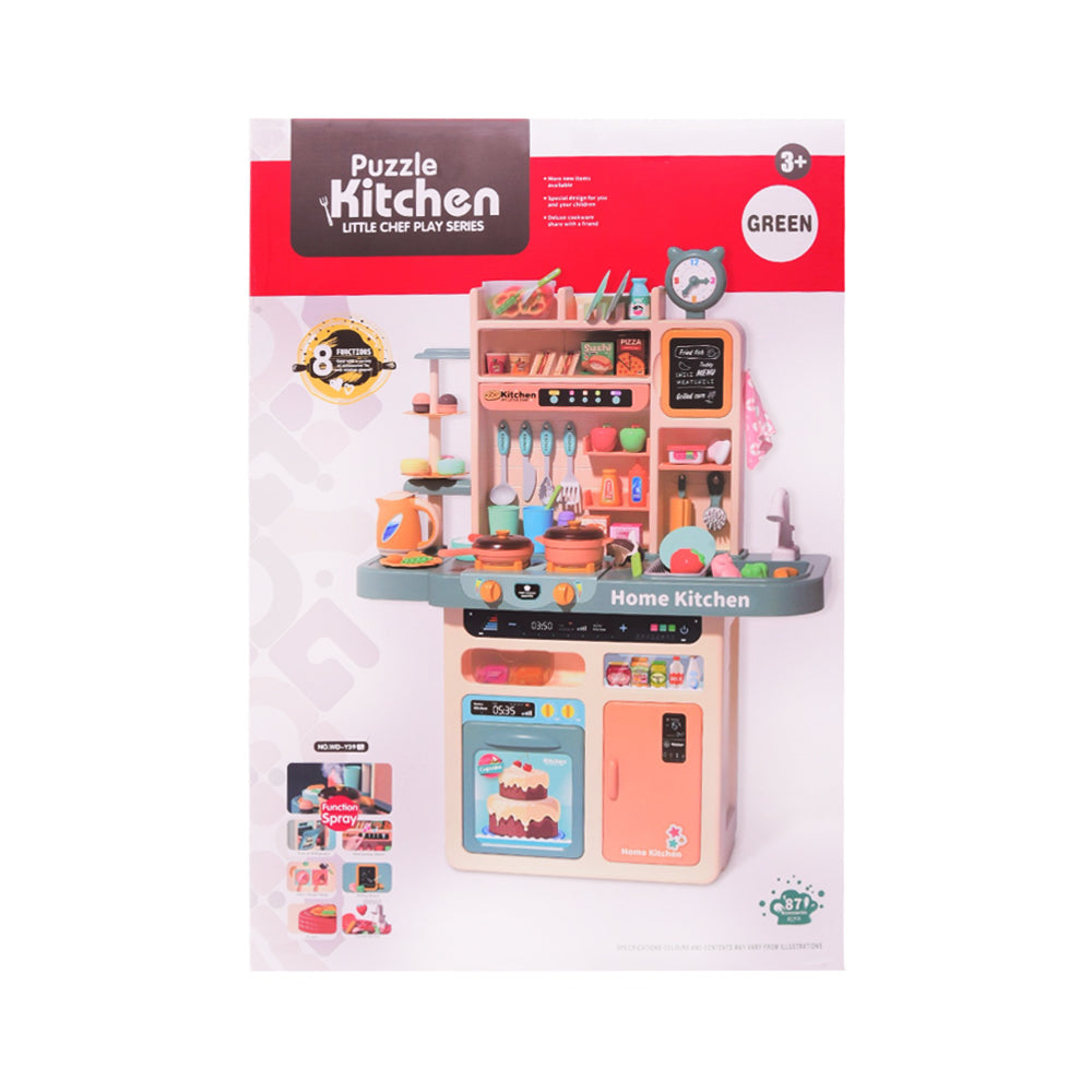 WD-Y39 PUZZLE KITCHEN SET 87PC IR