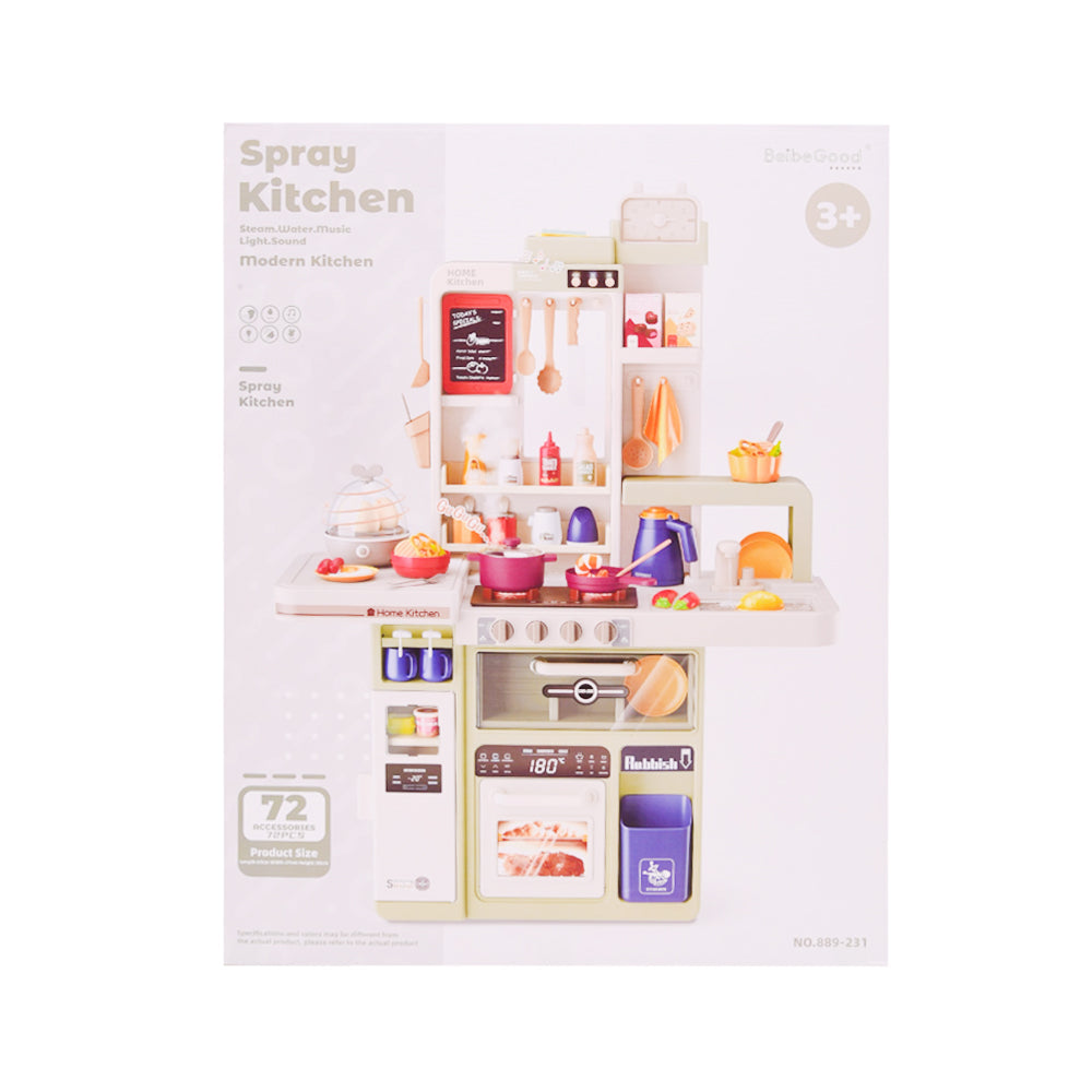 889-231 SPRAY KITCHEN SET 72PC IR