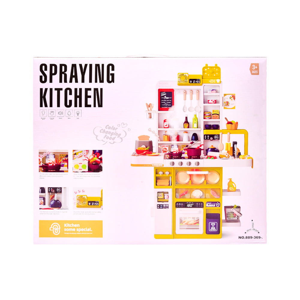 889-369 SPRAYING KITCHEN 108PC SET IR