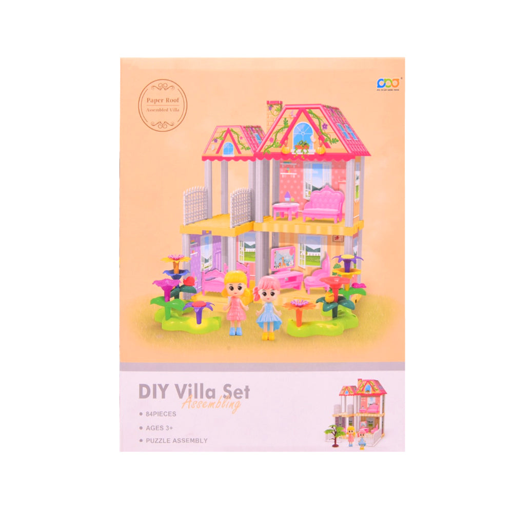 666-1AB-28 DIY VILLA SET ASSEMBLING IR