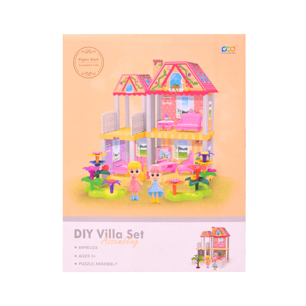 666-1AB-27 DIY ASSEMBLING VILLA SET IR