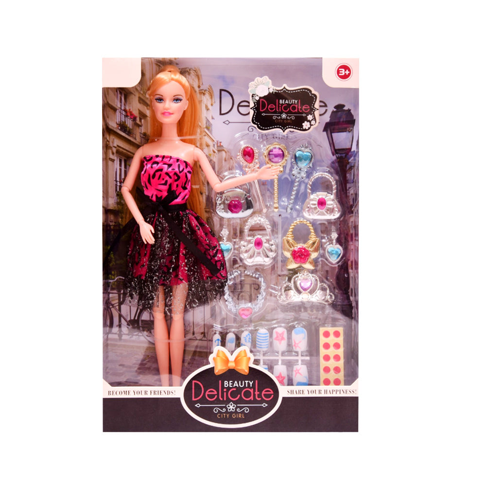 DSJ258-1 BEAUTY DELICATE DOLL SET IR