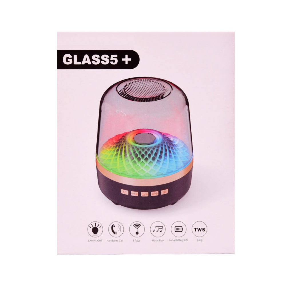 2988-G TRANSPARENT SMART LEAD BT SPEAKER IR