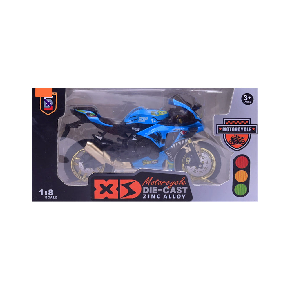 M88K8N-E DIE-CAST MOTORCYCLE IR