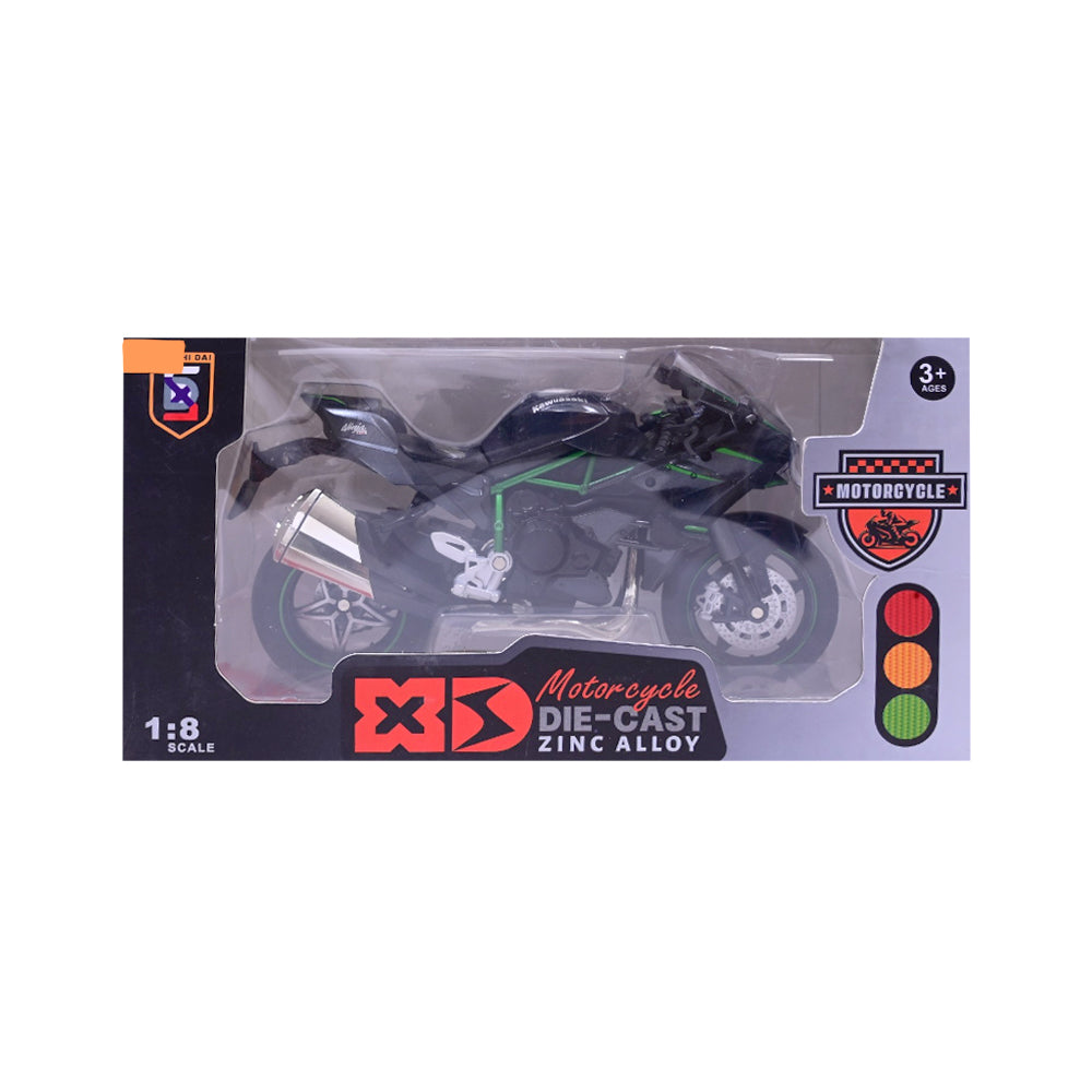 M88K8N-1 DIE-CAST MOTORCYCLE KAWASAKI IR