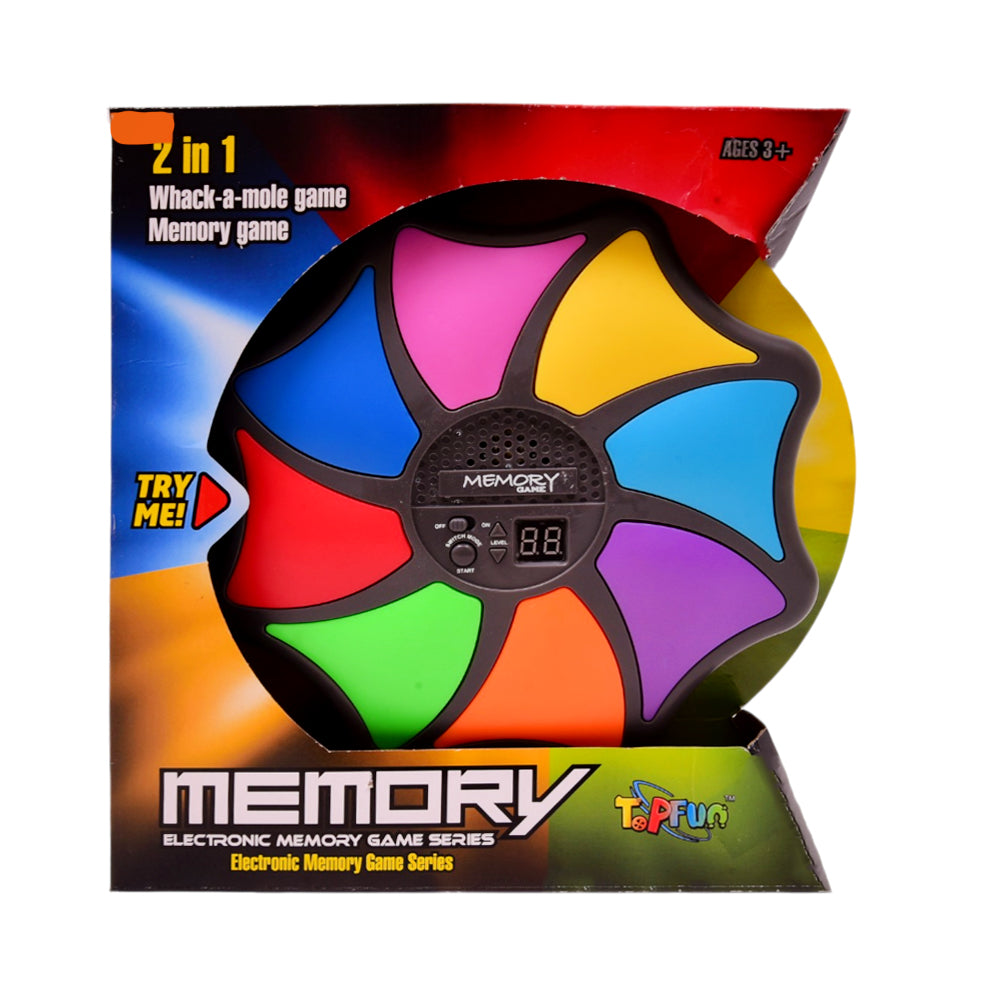 G99-17 ELECTRONIC MEMORY GAME 2IN1 IR