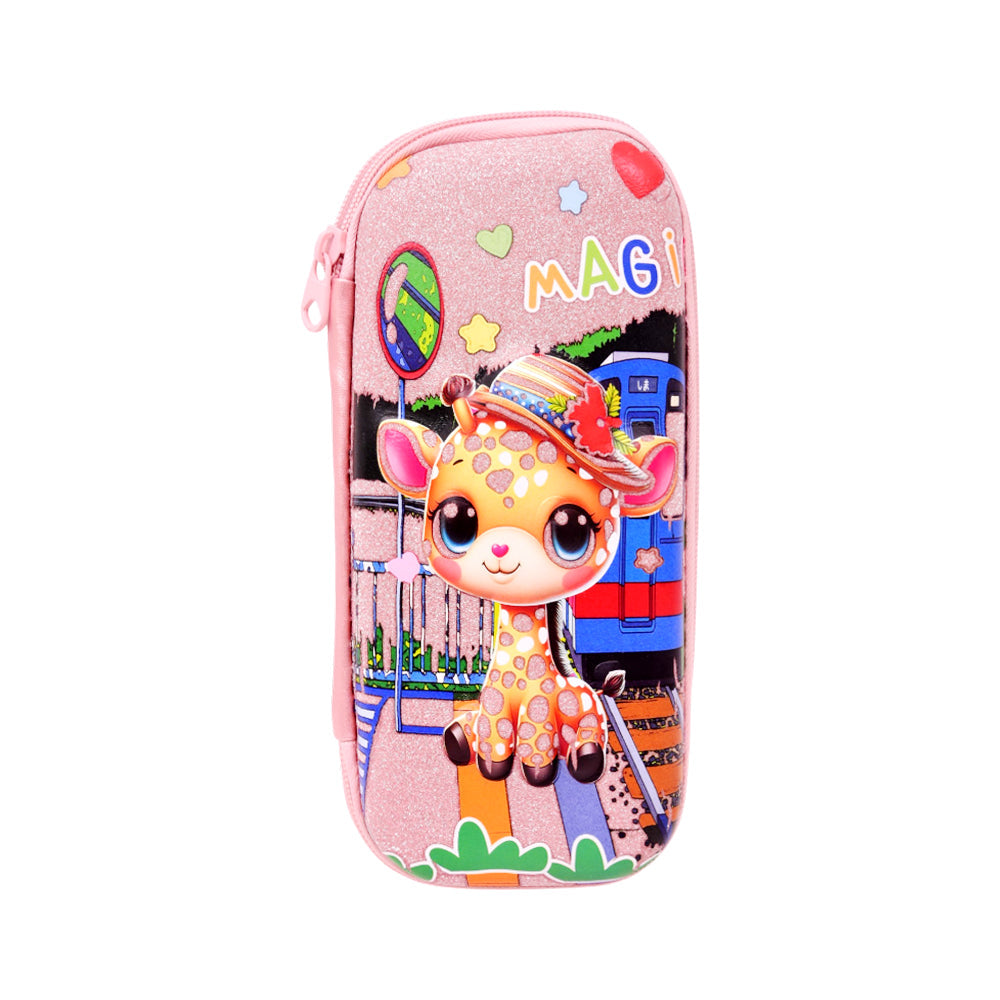 8D GILLTER PENCILE POUCH ASST S.T