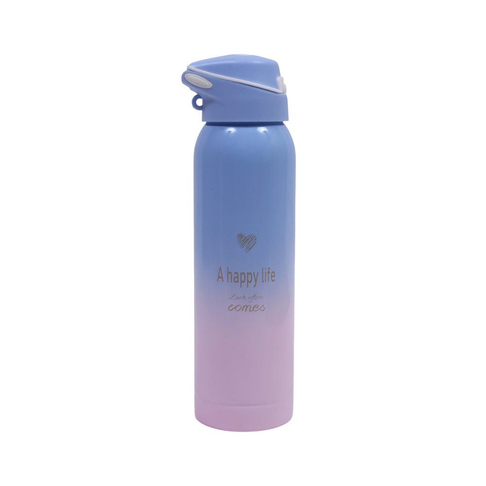 1127 SS WATER BOTTLE HAPPYNESS 500ML S.T