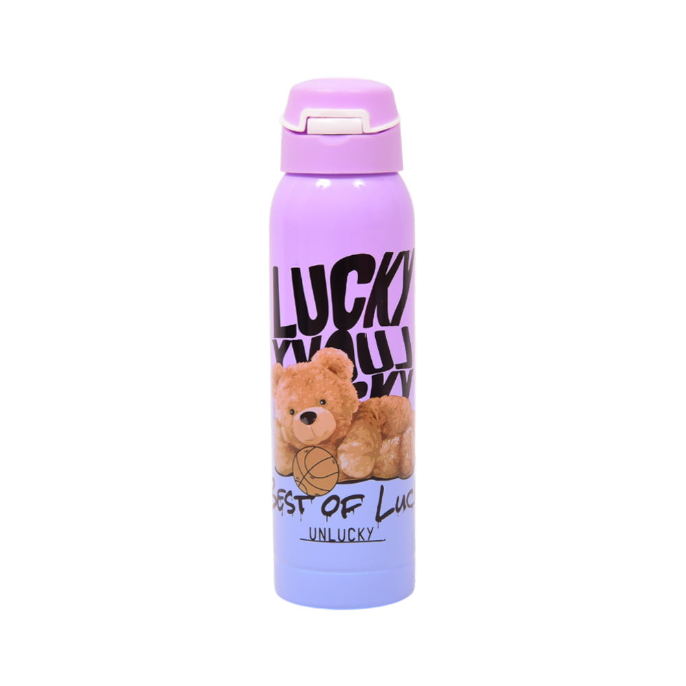 1120 SS WATER BOTTLE BEAR 500ML S.T