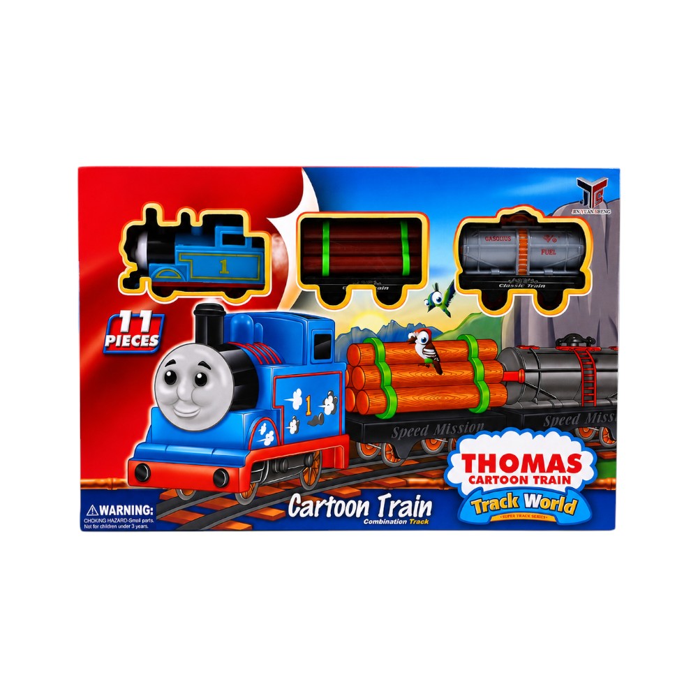233B-2 THOMAS CARTOON TRAIN 11PC VGT