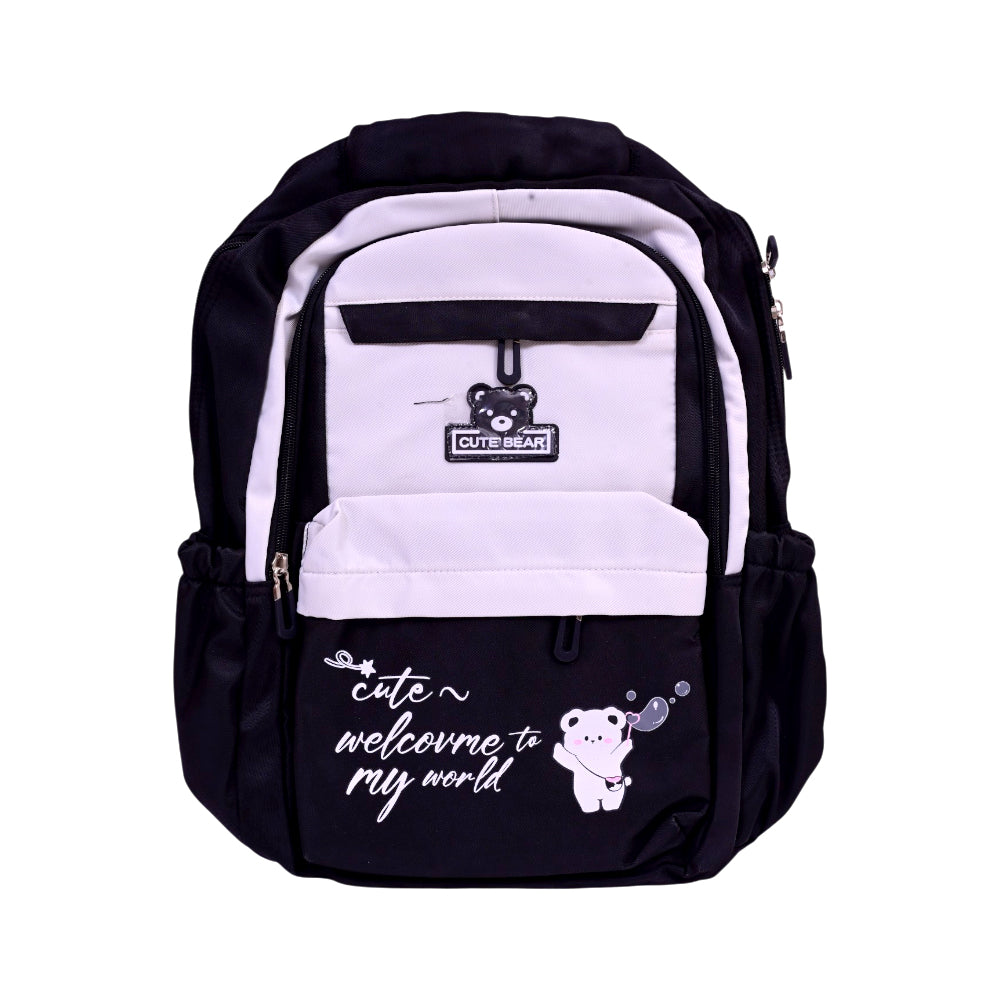 KIDS SCHOOL BACKPACK CUTE BEAR 18INCH G&B Z.B