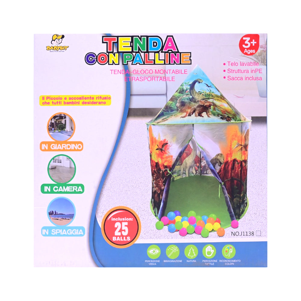 J1159 TENDA CONPALLINE PLAY TENT W-25BALLS IR