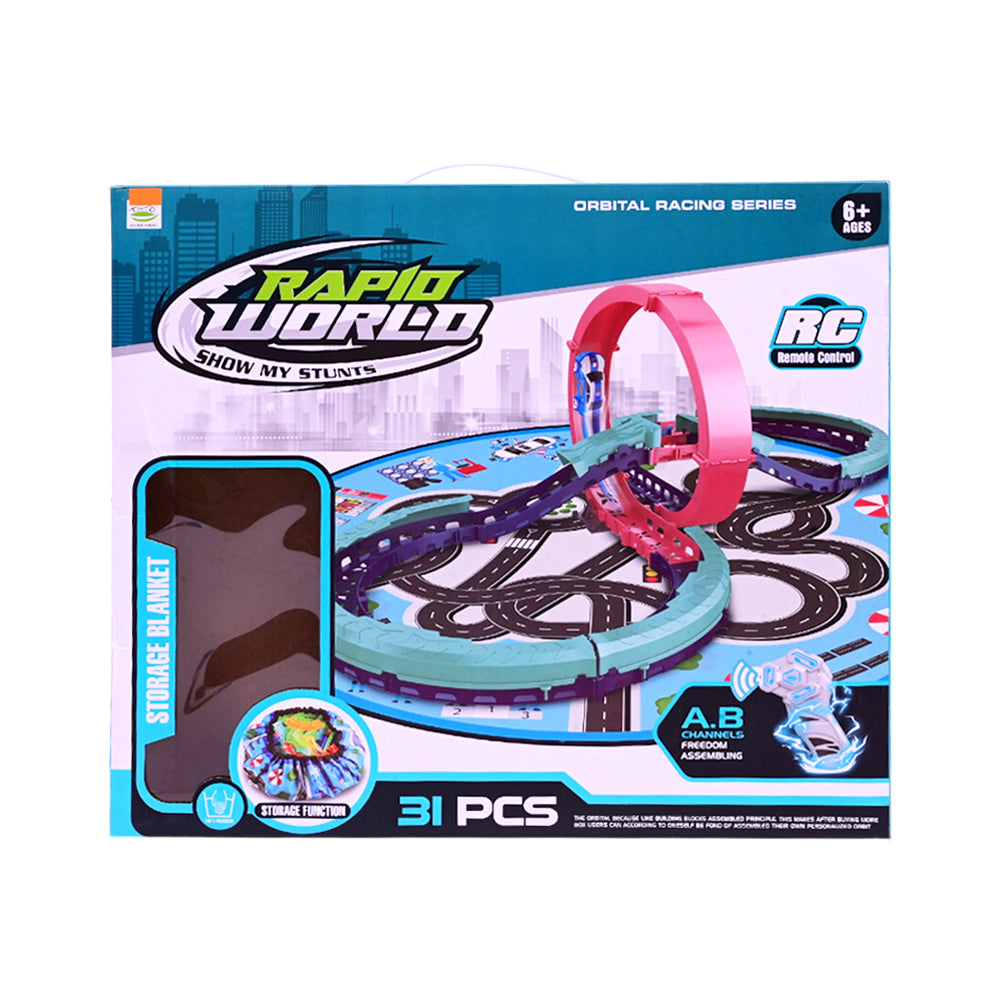 6688-616 RAPID WORLD STUNT TRACK SET IR