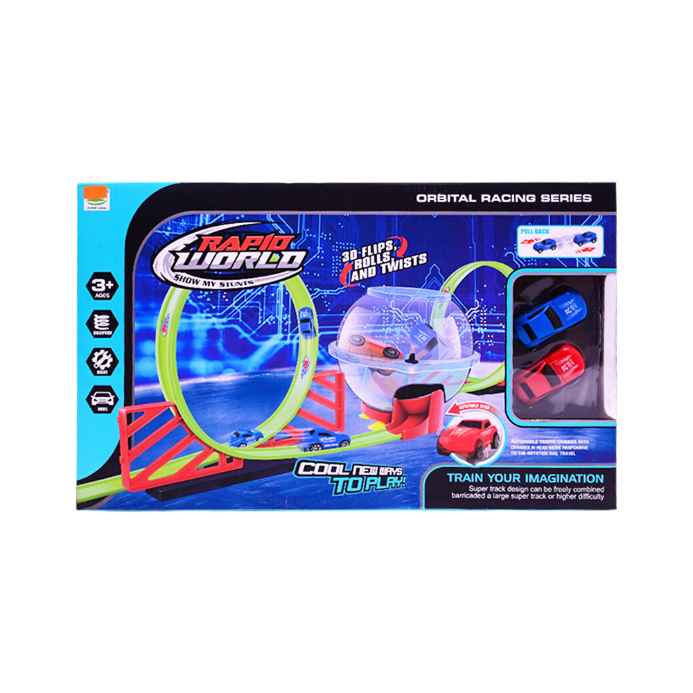 6688-224 RAPID WORLD ORBIT RACING TRACK SET IR