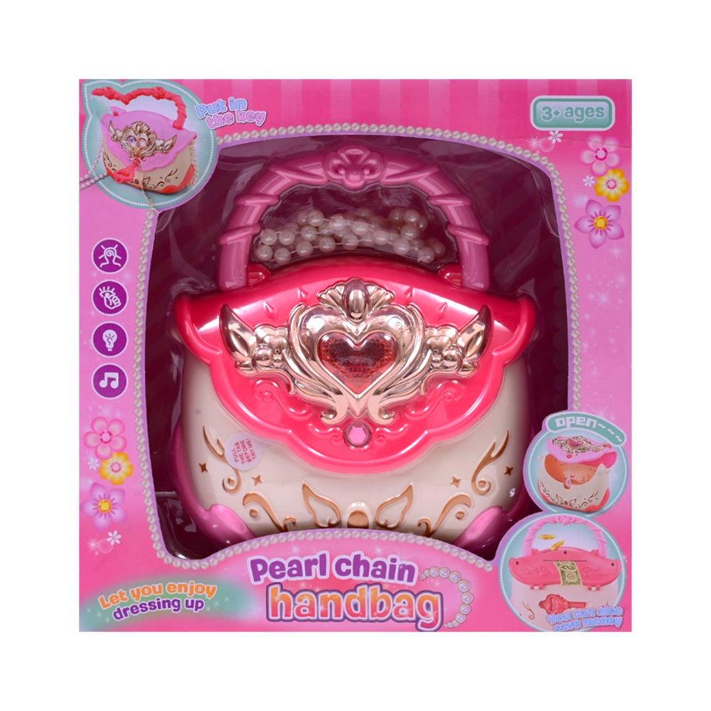 55998-41A PEARL CHAIN HANDBAG IR