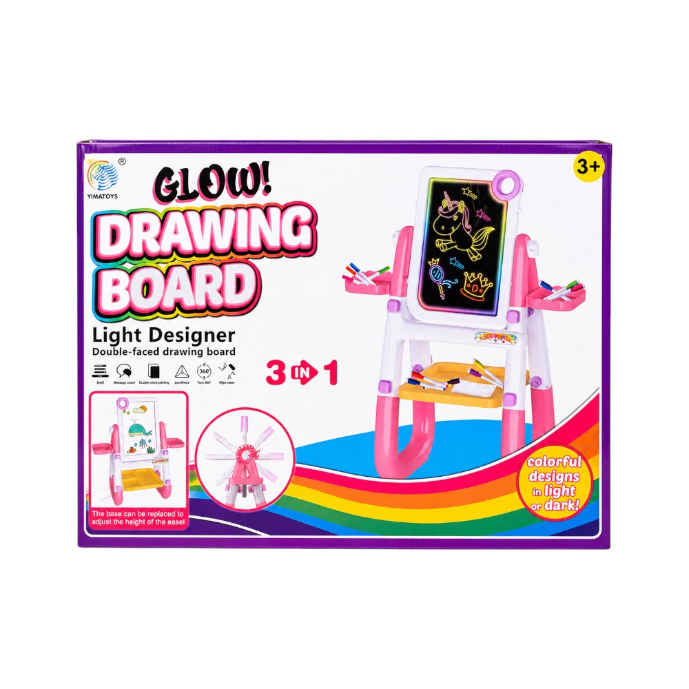 YM2216A GLOW DRAWING BOARD 3IN1 IR