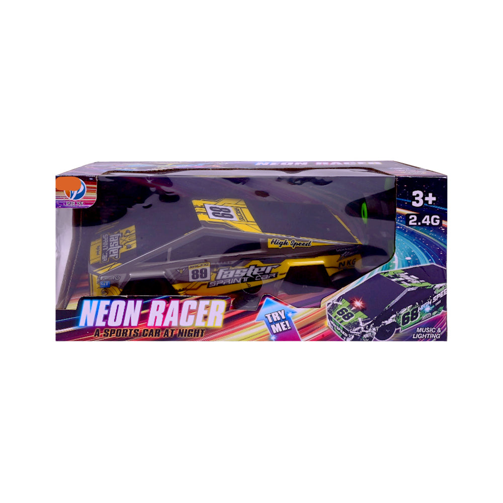 PY999-9DS NEON FASTER TESLA CAR R/C IR