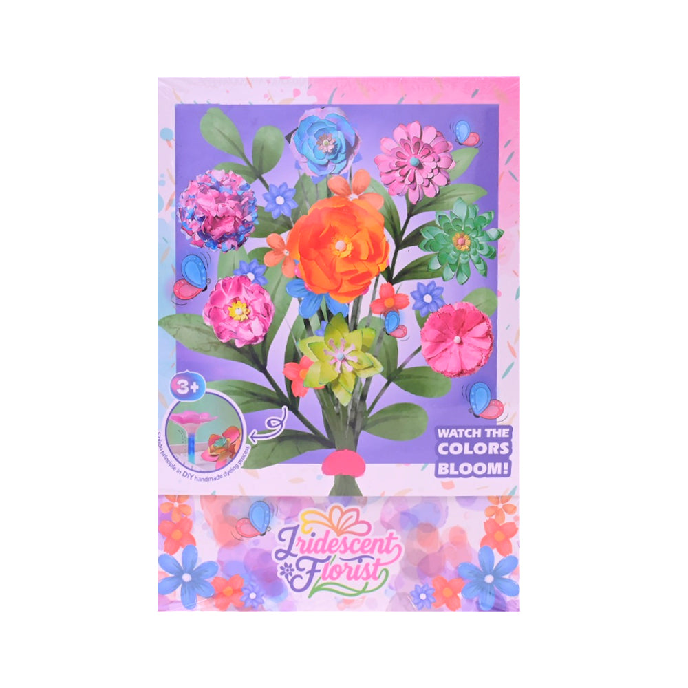6006 IRIDESCENT FLOWER BLOCK SET IR